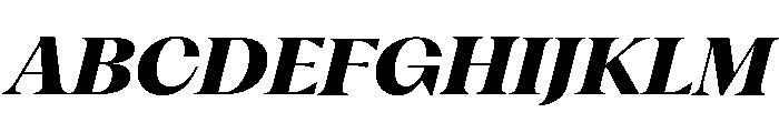 Fragment Serif Variable Regular 17 Font UPPERCASE