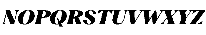Fragment Serif Variable Regular 18 Font UPPERCASE
