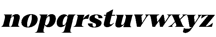 Fragment Serif Variable Regular 18 Font LOWERCASE