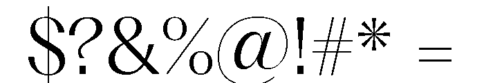 Fragment Serif Variable Regular 3 Font OTHER CHARS