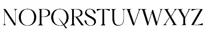 Fragment Serif Variable Regular 3 Font UPPERCASE