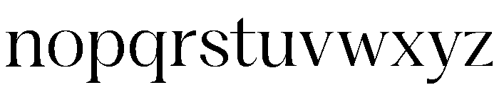 Fragment Serif Variable Regular 3 Font LOWERCASE