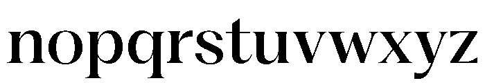 Fragment Serif Variable Regular 5 Font LOWERCASE