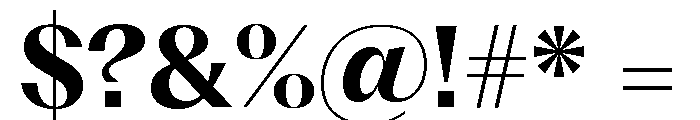Fragment Serif Variable Regular 7 Font OTHER CHARS