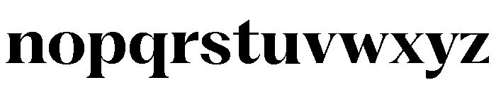 Fragment Serif Variable Regular 7 Font LOWERCASE