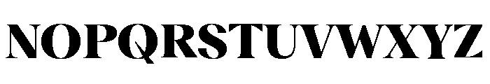 Fragment Serif Variable Regular 8 Font UPPERCASE