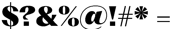 Fragment Serif Variable Regular 9 Font OTHER CHARS