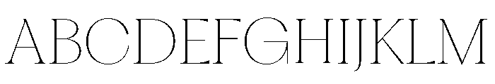 Fragment Serif Variable Regular Font UPPERCASE
