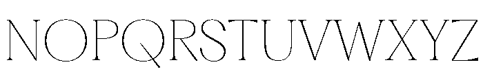 Fragment Serif Variable Regular Font UPPERCASE