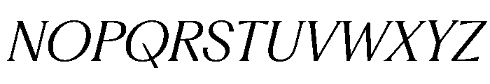 Fragment Text Light Italic Font UPPERCASE