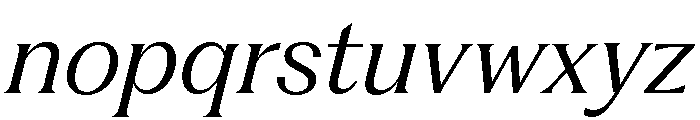 Fragment Text Light Italic Font LOWERCASE