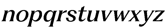 Fragment Text Medium Italic Font LOWERCASE