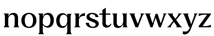 Fragment Text Medium Font LOWERCASE