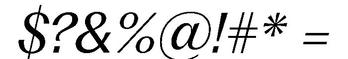 Fragment Text Variable Regular 7 Font OTHER CHARS