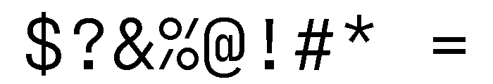 Fraktion Mono 3 Font OTHER CHARS