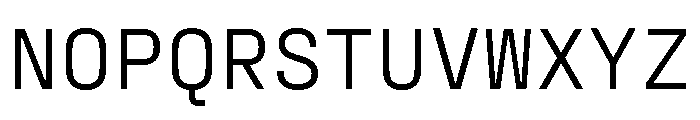 Fraktion Mono 3 Font UPPERCASE