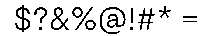 Fraktion Sans 2 Font OTHER CHARS