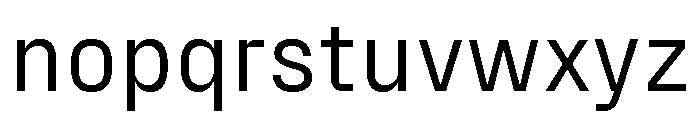 Fraktion Sans 3 Font LOWERCASE
