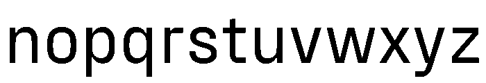 Fraktion Sans 4 Font LOWERCASE