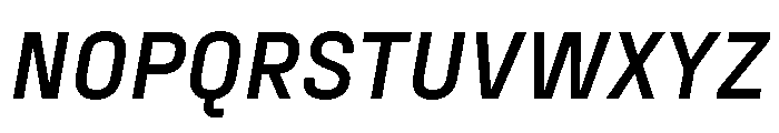 FraktionSansItalic BoldItalic Instance Font UPPERCASE