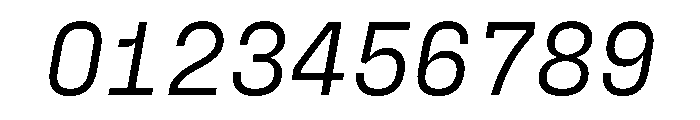 FraktionSansItalic RegularItalic Instance Font OTHER CHARS