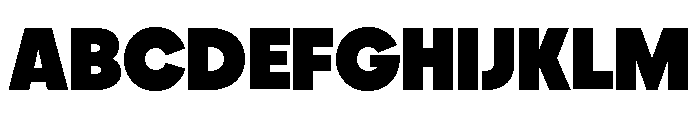 Frama Black Font UPPERCASE