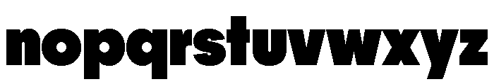 Frama Black Font LOWERCASE