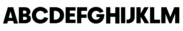 Frama Bold Font UPPERCASE
