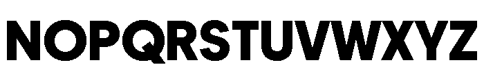 Frama Bold Font UPPERCASE