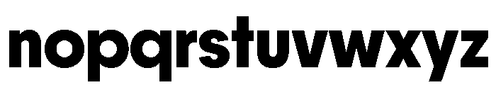 Frama Bold Font LOWERCASE