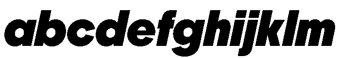 Frama Extrabold Italic FONT