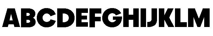 Frama Extrabold Font UPPERCASE