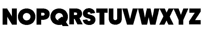 Frama Extrabold Font UPPERCASE