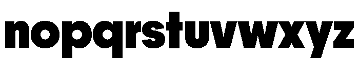 Frama Extrabold Font LOWERCASE