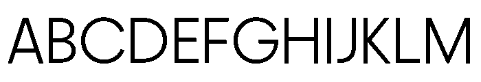 Frama Light Font UPPERCASE