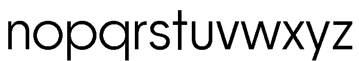 Frama Light Font LOWERCASE