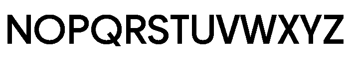 Frama Medium Font UPPERCASE