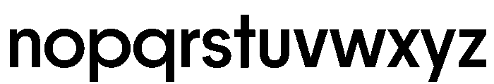 Frama Medium Font LOWERCASE