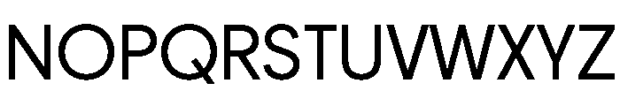 Frama Regular Font UPPERCASE