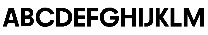 Frama Semibold Font UPPERCASE