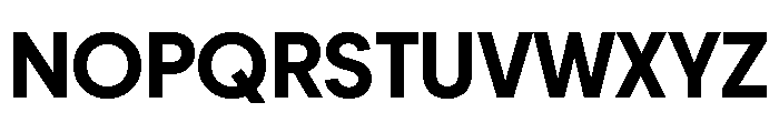 Frama Semibold Font UPPERCASE