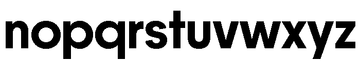 Frama Semibold Font LOWERCASE