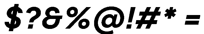 Frama Text Italic 2 Font OTHER CHARS