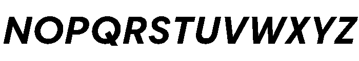 Frama Text Italic 2 Font UPPERCASE