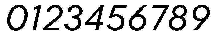 Frama Text Italic Font OTHER CHARS