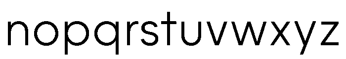 Frama Text Light Italic Alt2 Font LOWERCASE