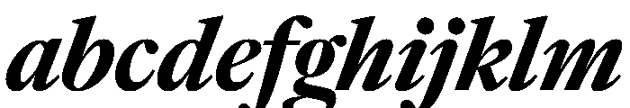 Frame Head Bold Italic FONT