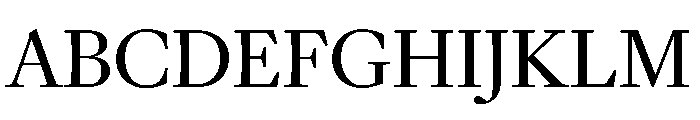 Frame Head Roman Font UPPERCASE