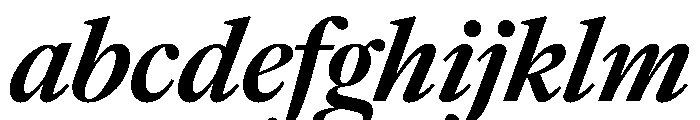 Frame Head Semibold Italic FONT