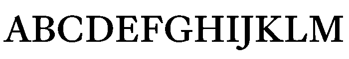 Frame Text Medium Font UPPERCASE